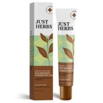 Just Herbs Nourishing Under Eye Gel Creme for Dark Circles, Eye Puffiness, Fine Lines & Wrinkles with Green Tea & Carrot Seed -For Men & Women 20 gm