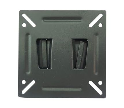 KUWAI L1 LED Tv Wall Mount for 14 to 28 inch Screen LCD Tv Fixed Wall Mount Bracket Monitor Wall Mount Heavy Duty Bracket for All Leading Television Brands