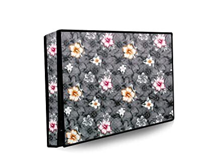 Kajal Dream Cool -Presents, Dustproof,Waterproof Printed led tv Cover with Transparent Polythene Layer Compatible for 55 inches led tv (All Models) PRINT-30