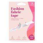 LERFOT Double Sided Tape for Fashion, Clothing and Body |Invisible Dress Tape for women | Gentle to stick on Skin and clothes (100 Strips)