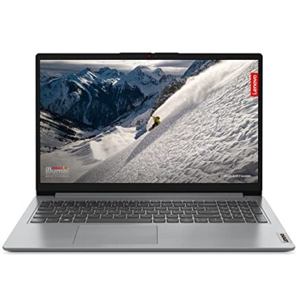 Lenovo IdeaPad Slim 1 AMD Ryzen 5 3500U 15.6" (39.62cm) FHD Thin & Light Laptop (8GB/512GB SSD/Windows 11/Office 2021/3months Game Pass/Cloud Grey/1.6Kg), 82R1004AIN