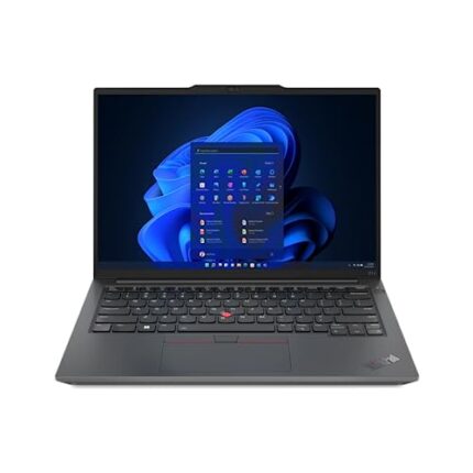 Lenovo ThinkPad E14 AMD Ryzen 5 7530U 14"(35.56 cm) WUXGA IPS 300 Nits Thin and Light Laptop (8GB RAM/512GB SSD/Win 11 Pro/AMD Radeon Graphics/Backlit Keyboard/FPR/Graphite Black/1.41 kg), 21JRS00D00