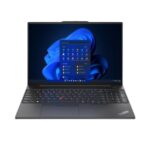 Lenovo ThinkPad E16 Intel Core i5 13th Gen 16" WUXGA IPS 300 Nits Thin and Light Laptop (16GB RAM/512GB SSD/Windows 11 Home/FPR/Black/1Y Onsite/1.77 kg), 21JNS0QE00