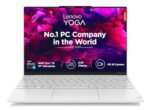 Lenovo Yoga Slim 7 Carbon Intel Evo Core i7 1360P 13.3"(33.7cm) 2.5K IPS 400Nit Laptop(16GB/1TB SSD/Win 11/Office 2021/Backlit KB/1Yr Warranty/Alexa/3 Month Game Pass/Moon White/984g),83AY003CIN