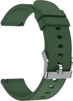 MELFO Smart Watch Strap Compatible with Pebble Cosmos Ultra Soft Silicone Strap - Green