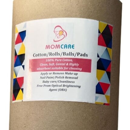 MOMCARE Pure Cotton Wool Roll For Makeup Remover, Saloon, Beauty and Baby Care | Pure Cotton Non-Sterlised | 500 Gram