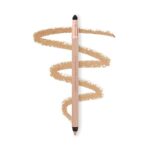 Makeup Revolution- Streamline Waterline- Eyeliner Pencil-Ivory |Ultra Creamy and Pigmented texture |Smooth and buttery application |Smudge proof | Built in smudger for smokey looks | 1.3gm