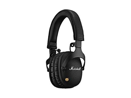 Marshall Monitor II Active Noise Cancelling Over-Ear Bluetooth Headphone with Mic, Black