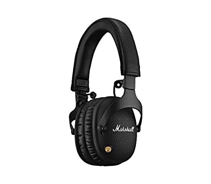 Marshall Monitor II Active Noise Cancelling Over-Ear Bluetooth Headphone with Mic, Black