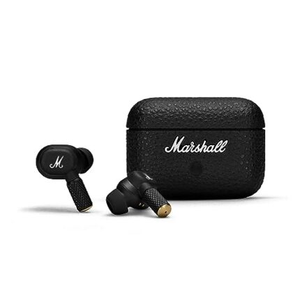 Marshall Motif Ii ANC - True Wireless Active Noise Cancelling Bluetooth in Ear Earbuds with Transparency Mode and 30 Hours of Playtime - Black