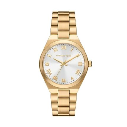 Michael Kors Analog White Dial Women's Stainless Steel Watch-Mk7391