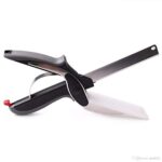 Mobhada Original Clever Cutter - 2 in 1 Kitchen Knife with Spring Action - Cleaver Cutter Comes with Locking Hinge (Made in India)