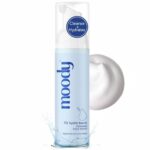 Moody 7D Hydro Burst Foaming Face Wash with Hyaluronic Acid & Coconut | Deep Pore Cleansing | Face Wash for Glowing Skin | Non-Drying & Gentle Cleanser | Sulphate Free & Vegan | Men & Women,80 ml