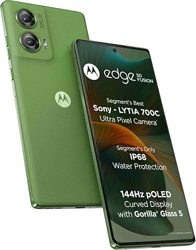 Motorola Edge 50 Fusion 5G (Forest Green, 12GB RAM, 256GB Storage)