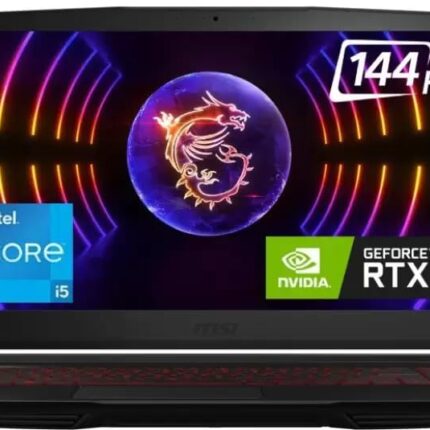 Msi Gf63 Core I5 12Th Gen 12450H - (16 Gb/512 Gb Ssd/Windows 11 Home/4 Gb Graphics/Nvidia Geforce Rtx 2050/144 Hz) Thin Gf63 12Ucx-265In Gaming Laptop (15.6 Inch, Black, 1.86 Kg) - Intel