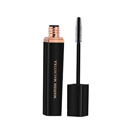 MyGlamm Manish Malhotra Beauty Mascara-Dark Knight, 9ml |Volumizing & Defining Black Mascara | Water-proof Formula