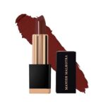 MyGlamm Manish Malhotra Soft Matte Lipstick - Velvet Stardust - 4gm | Maroon Matte Shade | Long Lasting, Moisturizing & Hydrating Lipstick | Full Coverage | Enriched with Tropical Oil