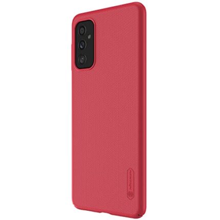 Nillkin Case for Samsung Galaxy M52 5G (6.7" Inch) Super Frosted Hard Back Dotted Grip Cover PC Red Color