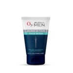 O3+ ALPHA MEN Acno D-TAN Face Wash with Hyaluronic & Mint | Fights Blackheads & Detoxifies Skin, 50ml