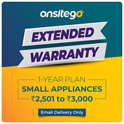 Onsitego 1 Year Extended Warranty for Small Home & Kitchen Appliances from Rs. 2501-3000 (Email Delivery - No Physical Kit)