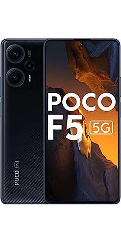 POCO F5 5G (Carbon Black, 256 GB) (8 GB RAM)