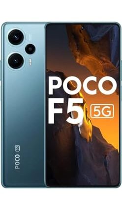 POCO F5 5G (Electric Blue, 256 GB) (8 GB RAM)