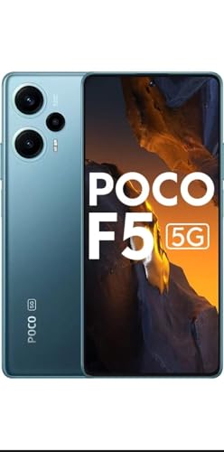 POCO F5 5G (Electric Blue, 256 GB) (8 GB RAM)