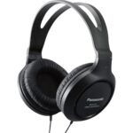 Panasonic Full-Sized Lightweight Long-Cord Headphones - Black (RP-HT161-K)