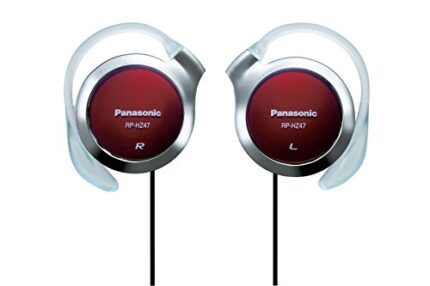 Panasonic clip headphone Red RP-HZ47-R (japan import)