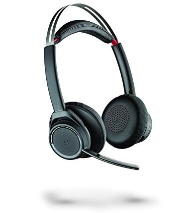 Plantronics Voyager Focus UC Wireless Bluetooth Over The Ear Headset with Mic (Black)