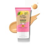 Pure Origin Korean Vitamin C Bright Boosting BB+ Cream Natural Bb Face Cream | Full Coverage for daily use | Long lasting and hydrating | Matte & Blendable | For Brighter, Glowing and soft skin | For women and men | For all skin type | 50 g