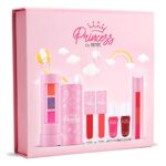 RENEE Princess Beauty Kit Combo Gift for Pre Teens - Includes Unicorn Makeup Kit, Candy 3 in 1 Lipstick, Bubbles Nail Paint & Twinkle Lip Gloss