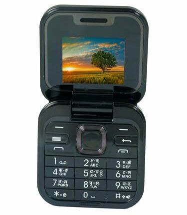 ROCK TOUCH X Dual SIM Mobile Phone, 1.8 inch Screen, Bluetooth Calling, Symbian OS 9.1, Cortex A7 CPU, 32MB RAM, 32MB Storage, Expandable Memory up to 32GB - Black