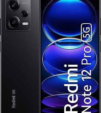Redmi Note 12 Pro 5G (Onyx Black, 12GB RAM, 256GB Storage)