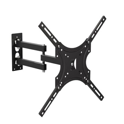 Robustt Heavy Duty TV Wall Mount Bracket for 14 to 55 inch LED/HD/Smart TV’s, Swivel Rotatable Universal LCD TV Wall Mount Stand - Pack of 1