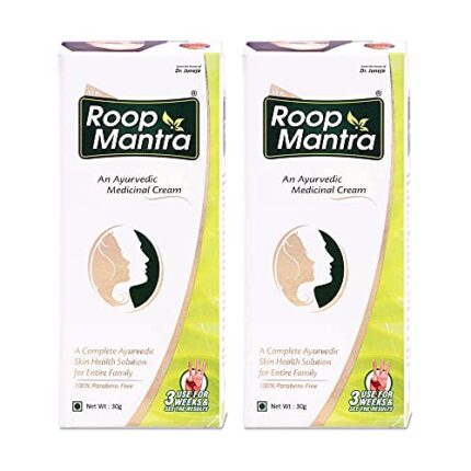 Roop Mantra Ayurvedic Fairness Face Cream, 30g (Pack of 2)