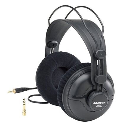 SAMSON SR950 Professional Studio Reference Headphones, black