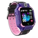 SE HUB Waterproof Kids Smart Watch GPS Tracker | Smart Watch for Girls & Boys with SOS Camera, Alarm, Call, Touch Screen | Birthday Gift for Kids (Violet)