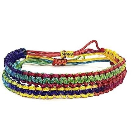 SUSVIJ EVIL EYE MULTICOLOR THREAD PACK OF 2