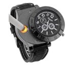 SYN SONS Watch Cum Lighter 2 in 1 Cigarette Lighter Watch Analogue Unisex Wrist Watch with USB Rechargeable Lighter Watch for Cigarette / Smoking / Cigar / Birthday Gift