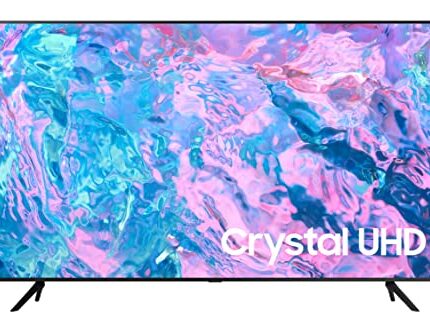 Samsung 108 cm (43 inches) 4K Ultra HD Smart LED TV UA43CU7700KLXL (Black)