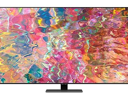 Samsung 138 cm (55 inches) 4K Ultra HD Smart QLED TV QA55Q80BAKLXL (Carbon Silver)