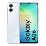 Samsung Galaxy A06 (Light Blue, 4GB RAM, 128GB Storage)| 50 MP Main Camera| Upto 8GB RAM with RAM Plus| MediaTek Helio G85| 5000 mAh Battery Knox Vault: Security & Privacy| Fingerprint Sensor