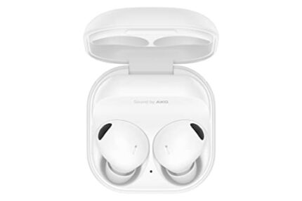 Samsung Galaxy Buds2 Pro, with Innovative AI Features, Bluetooth Truly Wireless in Ear Earbuds with Noise Cancellation (White)