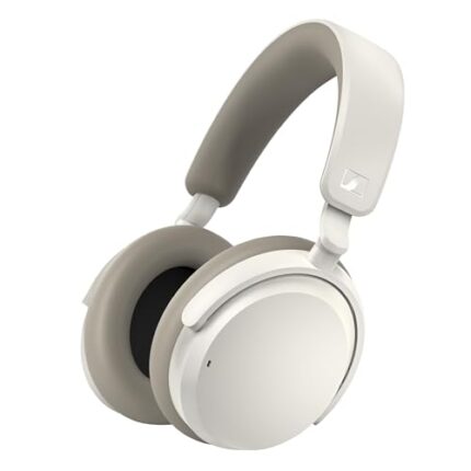 Sennheiser Accentum Wireless Bluetooth Over Ear Headphones with Mic-Designed in Germany Audio,50Hr Battery,10 Min Quick Charge = 5Hr Playback,Hybrid ANC