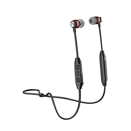 Sennheiser CX 120BT Wireless Bluetooth in Ear Neckband Headphone with Mic (Black)