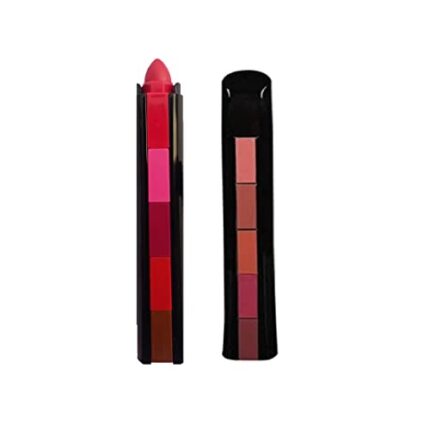 Skineace beauty makeup 5 in 1 Waterproof Matte Lipstick Set Long Lasting Colorful Lipstick Multicolor