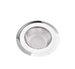 Skywalk Stainless Steel Strainer Kitchen Drain Basin Basket Filter Stopper Drainer Sink Jali 9 cm One Piece