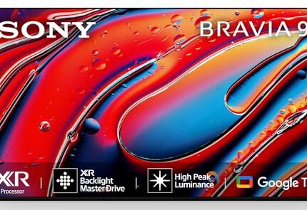 Sony BRAVIA 9 Series 189 cm (75 inches) 4K Ultra HD AI Smart Mini LED Google TV K-75XR90 (Black)