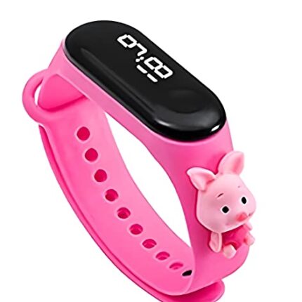 TOYGALAXY Kids Watch,Boys/Girls Watch 3-12 Years Old, Digital Sports Toddler Daily Waterproof LED Design, Cute Cartoon Gifts for Children (Design and color may vary)